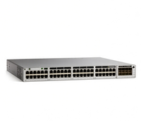 C9300-48P-E 48 Port PoE+ Layer 3 Switch Enterprise yang Dapat Ditumpuk dengan Uplink Modular untuk Penerapan Jaringan Kantor & Pusat Data