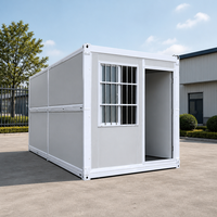Maison conteneur ignifuge avec isolation en laine de roche, maison préfabriquée modulaire, kit de maison préfabriquée pour dortoir étudiant