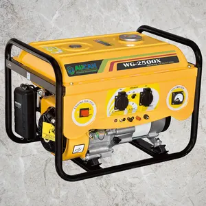 Generator bensin Mini 2.5kva, untuk berkemah, generator bensin 220V 50hz fase tunggal untuk dijual