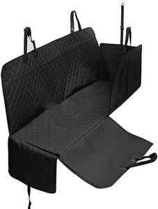 Protecteur de housse de siège de voiture de banc imperméable à l'eau robuste et antidérapant hamac de voiture housses de siège arrière pour animaux de compagnie - Product Image 2