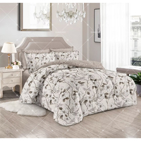 Nouvelle mode pas cher coton 3 pièces impression de luxe personnalisé King Size literie couette couette ensembles de couette