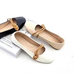 Primavera 2026, nuevos zapatos planos de bailarina de punta cuadrada antideslizantes ligeros <span class=keywords><strong>con</strong></span> <span class=keywords><strong>lazo</strong></span> y zapatos Mary Jane - Product Image 3
