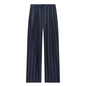 Conjunto <span class=keywords><strong>de</strong></span> Blazer <span class=keywords><strong>y</strong></span> Pantalones <span class=keywords><strong>de</strong></span> Lino a Rayas para <span class=keywords><strong>Mujer</strong></span>, Traje <span class=keywords><strong>de</strong></span> Dos Piezas, OEM/ODM por Fábrica <span class=keywords><strong>de</strong></span> Ropa China, Conjunto Vintage <span class=keywords><strong>de</strong></span> 2 Piezas - Product Image 5