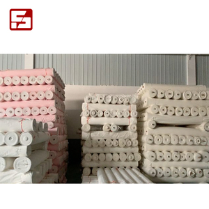 2170 greige vải 97 Rayon 3 spandex slub vải dệt kim mềm căng thoải mái cho Womens Tops Dresses da thân thiện thoáng khí - Product Image 1