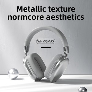 Wh35max Over-ear không dây cho tai nghe <span class=keywords><strong>bluetooth</strong></span> cho Apple xuyên biên giới thực tế Thiết kế đơn giản tuổi thọ pin dài AAC JL - Product Image 5