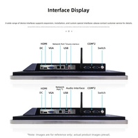 AWSTOUCH PC industriel tout-en-un 15,5-32 pouces avec écran tactile capacitif intégré, moniteur mural, tablette Android