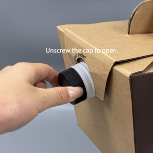 32oz 64oz 96oz 128oz 160oz BIB Bag in Box With Valve for Takeaway Hot Coffee Tea Liquid <b>Dispenser</b> Packaging - Product Image 5