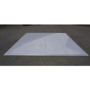 Piste de danse portable blanche brillante, revêtement de sol haute brillance pour banquet - Product Image 3