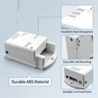 Caja de Plástico para Receptor de Interruptor ABS, Venta Directa de Fábrica, Carcasa para Control Remoto Inalámbrico para Equipos, Nivel de Protección IP54