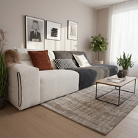 Ensemble de meubles de salon : canapé, fauteuils, lit – Mousse compressée sous vide – Canapé compressé sous vide