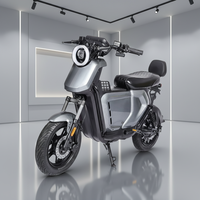 Moto électrique JIATA U2 Professional Streetbikes avec batterie lithium sans balais 60V 30Ah/40Ah, moteur 1500W, vitesse 40-60 km/h