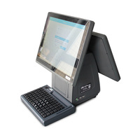 Systèmes de point de vente (PDV) personnalisables en gros pour restaurants, supermarchés et magasins de vêtements, solution sans caisse, ABS8000 Quad-core 2.0GHz, écran LCD 15.6 pouces
