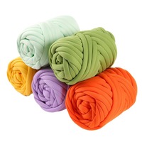 Fil tubulaire géant en coton pour tricot à la main, idéal pour les couvertures lestées - Vente en gros