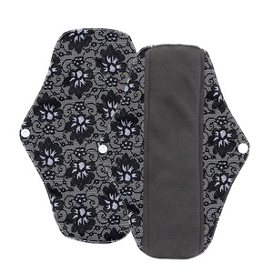 Toallas Sanitarias Personalizadas, Toallas Menstruales Lavables y Reutilizables de Tela, Súper Absorbentes con Alas y Protección Contra Fugas - Product Image 3