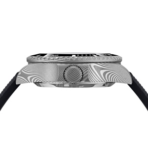 Reloj de Pulsera Profesional de Acero de Damasco Automático con Esfera de Titanio Cristalizado para Buceo <span class=keywords><strong>1000M</strong></span> ODM OEM - Product Image 4