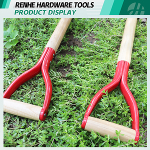 Hot Bán Công Nghiệp Cấp <span class=keywords><strong>D</strong></span>-Hình Vườn Ngã Ba Với Kim Loại Và Tay Cầm Bằng Gỗ Cho Nông Nghiệp Sản Xuất - Product Image 6