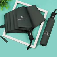 Parapluie pliant automatique 3 sections personnalisé avec logo, coupe-vent, portable, protection UV, pour la pluie et le soleil, vente en gros