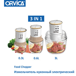 Orvica Food Processor 40L+ <b>Multi</b> <b>Functional</b> Meat Grinder <b>Vegetable</b> <b>Cutter</b> Garlic Mincer Electric Blender Kitchen Appliance - Product Image 3
