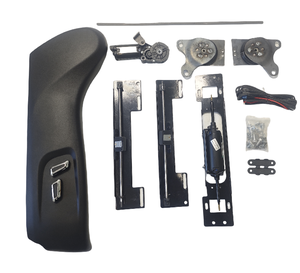 Mécanisme de siège électrique de camionnette moyenne manuel aux kits de conversion de réglage électrique à 4 voies pour Ranger Ford - Product Image 1