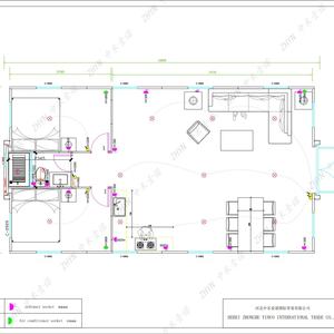 Casa Contenedor Plegable de Fácil Montaje con Remolque de Apoyo en Stock - Habitación Plegable de Doble Ala para Vivienda Temporal - Product Image 6