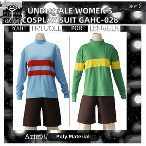 Cosplay da donna prototipo di missione Frisk Chara tuta Halloween gioco Cosplay - Product Image 2