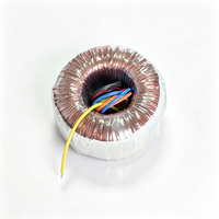 Transformateur toroïdal haute efficacité 500W 50/60Hz 110V/240V entrée 45V/0-45V sortie pour amplificateur audio et systèmes sonores