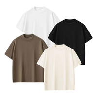 T-shirt à manches courtes pour homme, coupe classique, 100 % coton, décontracté, respirant, léger, anti-boulochage, fournisseur OEM ODM, directement de l'usine