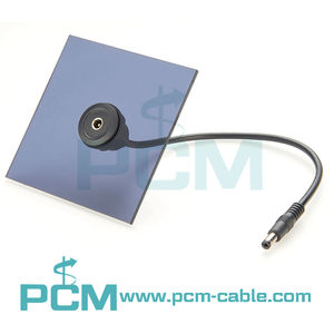 Montaje en panel redondo 5,5mm 2,1mm DC Barril Jack Cable de extensión Montaje en gabinete Cable de alimentación CC - Product Image 2