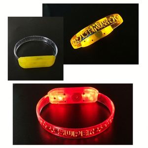 Pulsera LED con Logotipo Personalizado, Activación por Voz, Control de Sonido, TPU, Colorida, Brillante, para Conciertos, Deportes, Eventos Nocturnos, Fiestas - Product Image 4