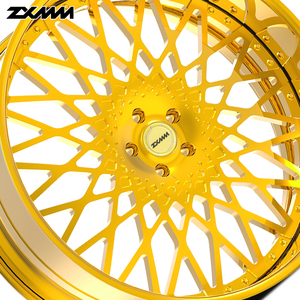 ZXMM Deep <span class=keywords><strong>Lip</strong></span> Dish Roue en alliage forgé Personnalisation dorée 20 22 24 26 pouces Voiture de tourisme 5x120 6*139.7 pour roues Jeep - Product Image 3