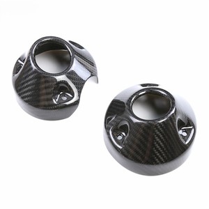 Embout d'échappement en fibre de carbone pure 3K pour Harley RH1250 Sportster S - Product Image 1
