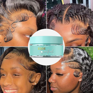 Luxfume Apple cạnh kiểm soát Gel mạnh mẽ giữ cạnh tạo kiểu tóc tamer cạnh kiểm soát sáp cho tóc đen - Product Image 1