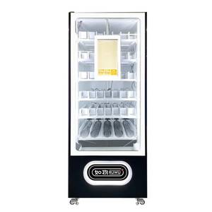Distributeur automatique compact et économique avec cadre métallique en acier pour hôpitaux et écoles, avec lecteur de codes QR et fonction de livraison de colis. - Product Image 1
