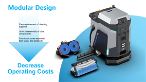 Robot Aspirador y Fregador Inteligente BIBO Todo en Uno para Interiores con Navegación LiDAR, Base de Autovaciado, Lavado Automático de Mopa, Control por App y Voz, 12h de Autonomía - Product Image 2