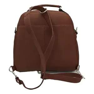 Sac à dos Fana Arabella en cuir de vachette ciselé 5L, vintage, fermeture éclair antivol, unisexe, usage quotidien - Product Image 1