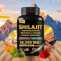 Bestseller Nutrivoice Hochwirksames Shilajit 60-Kapseln TOP-Qualität Immunsystem-Unterstützung für Erwachsene