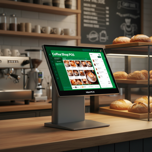 HBAPOS เครื่อง POS แบบ All-in-One หน้าจอสัมผัสขนาด 15.6 นิ้ว ระบบปฏิบัติการ Windows <span class=keywords><strong>10</strong></span> พร้อม CPU I3/I5 - Product Image 1