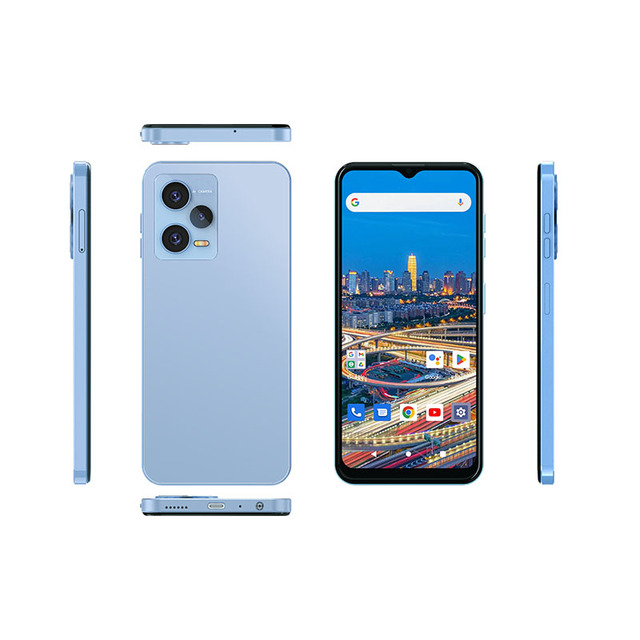 6.56 Inch HD 4G 5G Smartphone Dual SIM Octa-core Smartphone 4GB+64GB 6GB+128GB Memory Support French and German LTE
