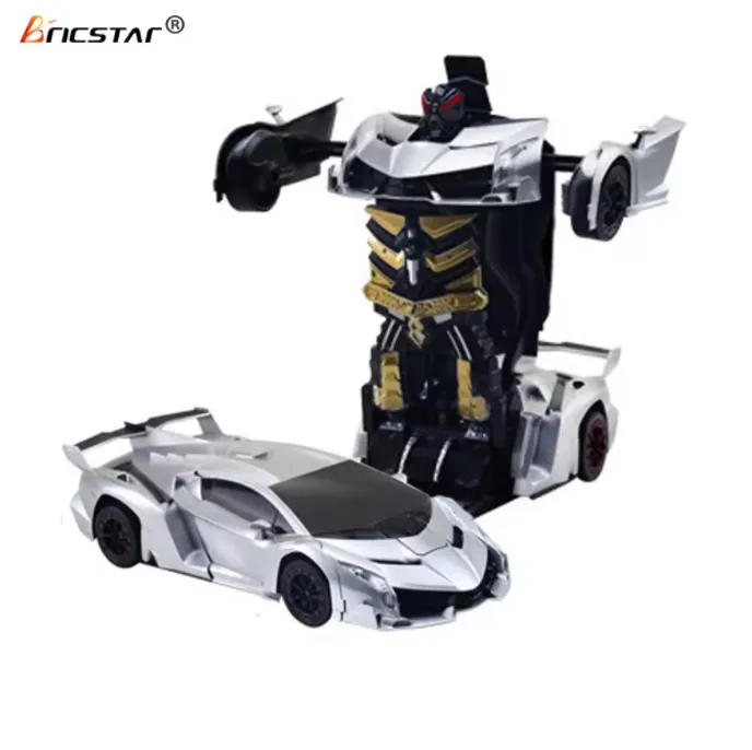 Bricstar Hot selling 1/14 Scale One-Button Deformation and 360 Rotating Drifting with deformation watch control