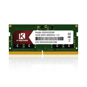 K-ricrd yüksek frekanslı dizüstü bellek 32 16gb 4800Mhz 5200mhz 5600mhz 6000mhz 6600nhz wholesale toptan DDR5 dizüstü bellek