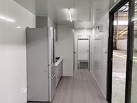 Conteneur de transport modulaire préfabriqué en acier, pliable, portable, de 20 pieds et 40 pieds, pour bureau, maison ou habitation, fabriqué en Chine