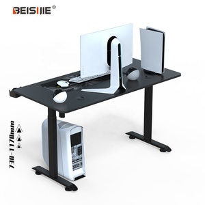 BEISIJIE AY-2 Électrique Debout Bureau avec porte-Gobelet 48x24 Pouces Hauteur Réglable Bureau S'asseoir, Se Lever Bureau Home Office <span class=keywords><strong>tableau</strong></span> - Product Image 3