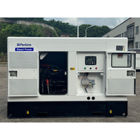 Generador Diésel Silencioso LINGGE de 350 kVA con Motor Perkins, Arranque Automático/Remoto ATS, Frecuencia 50/60 Hz, Monitoreo Trifásico