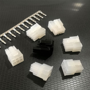 ตัวเชื่อมต่อแบบมีปลอกหุ้มขนาด 4.2 มม. สำหรับปลอกหุ้มสายไฟแบบ Mini Fit 4 6 8 10 12 20 24 พิน ตัวเชื่อมต่อแบบตัวผู้ - Product Image 5