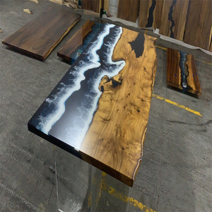 Cheap Factory Price Dining Quartz Countertops <strong>Large</strong> <strong>Piece</strong> <strong>of</strong> <strong>Wood</strong> <strong>for</strong> <strong>Table</strong> <strong>Top</strong> Epoxy Resin Dining <strong>Table</strong> - Product Image 2
