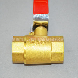 Vanne à bille en cuivre de gros (filetage interne 4/6/1 pouce) Vanne à bille interne à pression normale épaissie à sens unique - Product Image 3