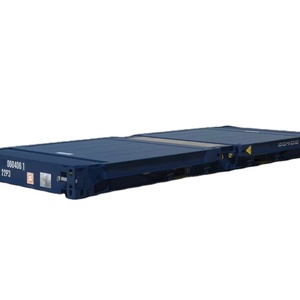 ตู้คอนเทนเนอร์ขนส่งแบบพับได้ขนาด 20 ฟุต ผลิตจากเหล็กคอร์เทน พื้นไม้ แบบแห้ง - Product Image 3