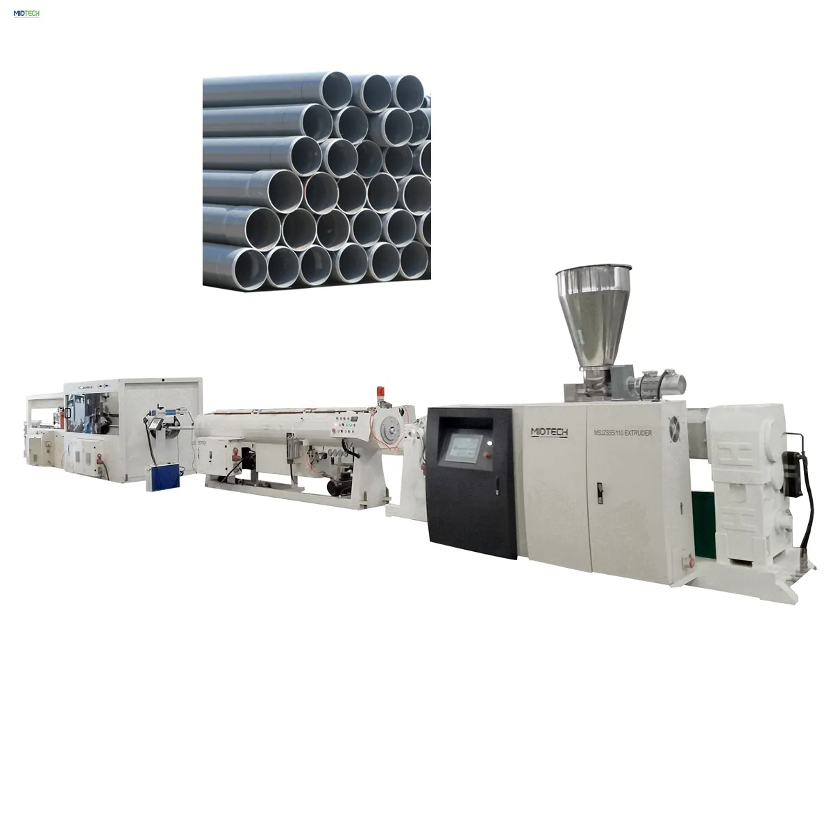 Mesin Tabung Pipa Drainase Pasokan Air PVC/CPVC/UPVC/PVC dengan Harga Pabrik