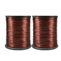 Fil d'aluminium isolé AWG6-28 fil d'aimant en aluminium émaillé standard IEC-60317 fils électriques Indonésie Pakistan