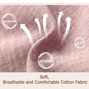 סט טקסטורה מבד כותנה לנשים בסיטונאות, סט טרנינג עם מחשוף וי מקומט, שרוולים ארוכים ומכנסיים רחבים, עם אפשרות להדפסת לוגו בהתאמה אישית - Product Image 6